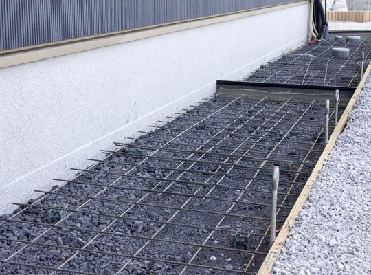 住宅の犬走の写真